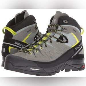 Salomon X Alp Mid LTR GTX GORE-TEX Hiking Boots Mens sz 9.5